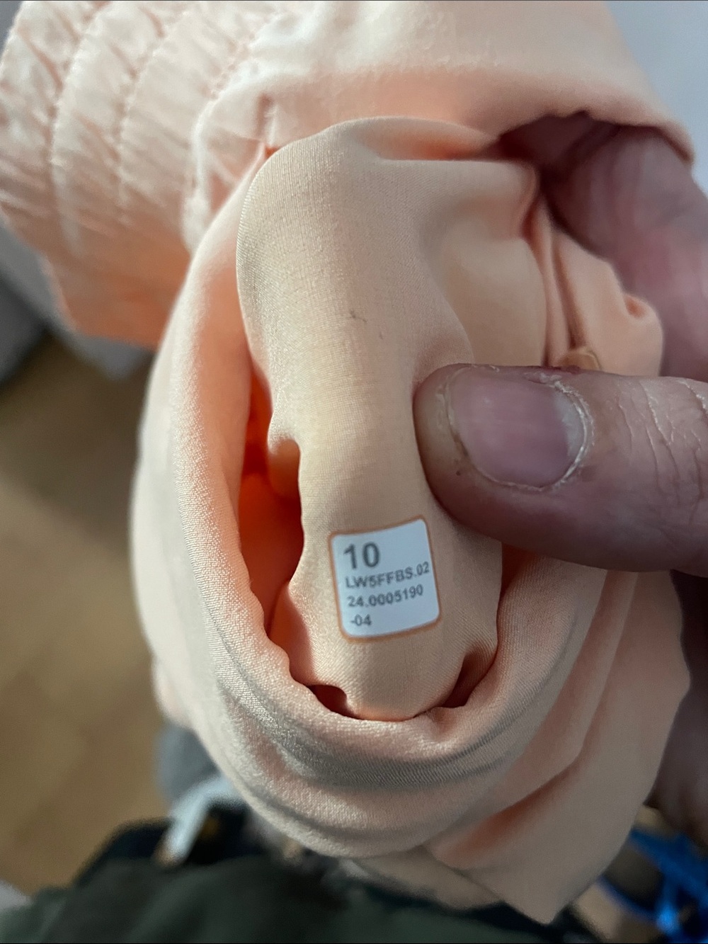 lululemon Swift Mid-Rise Wide-Leg Pants Peach Bellini - Picture 3 of 4
